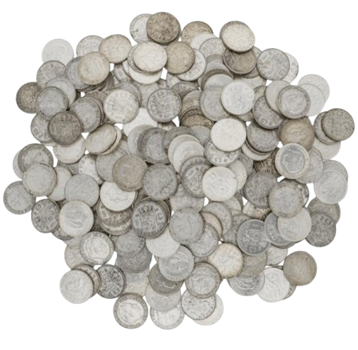 Silbermünzen Sammlung